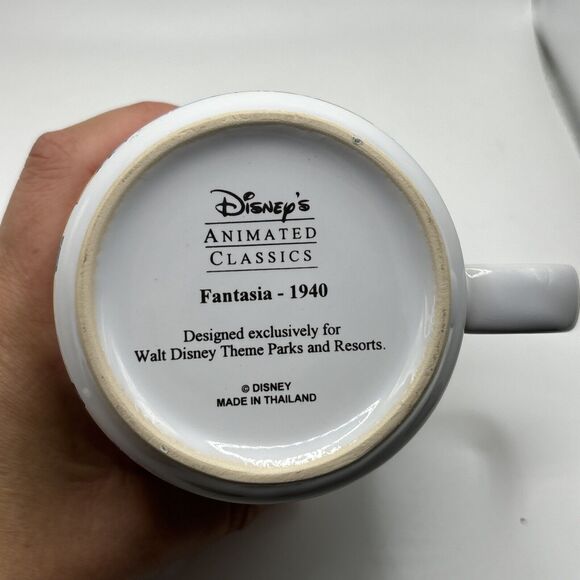 Walt Disney Parks Resorts Animated Classics Fantasia Ceramic Coffee Mug - Picture 8 of 9